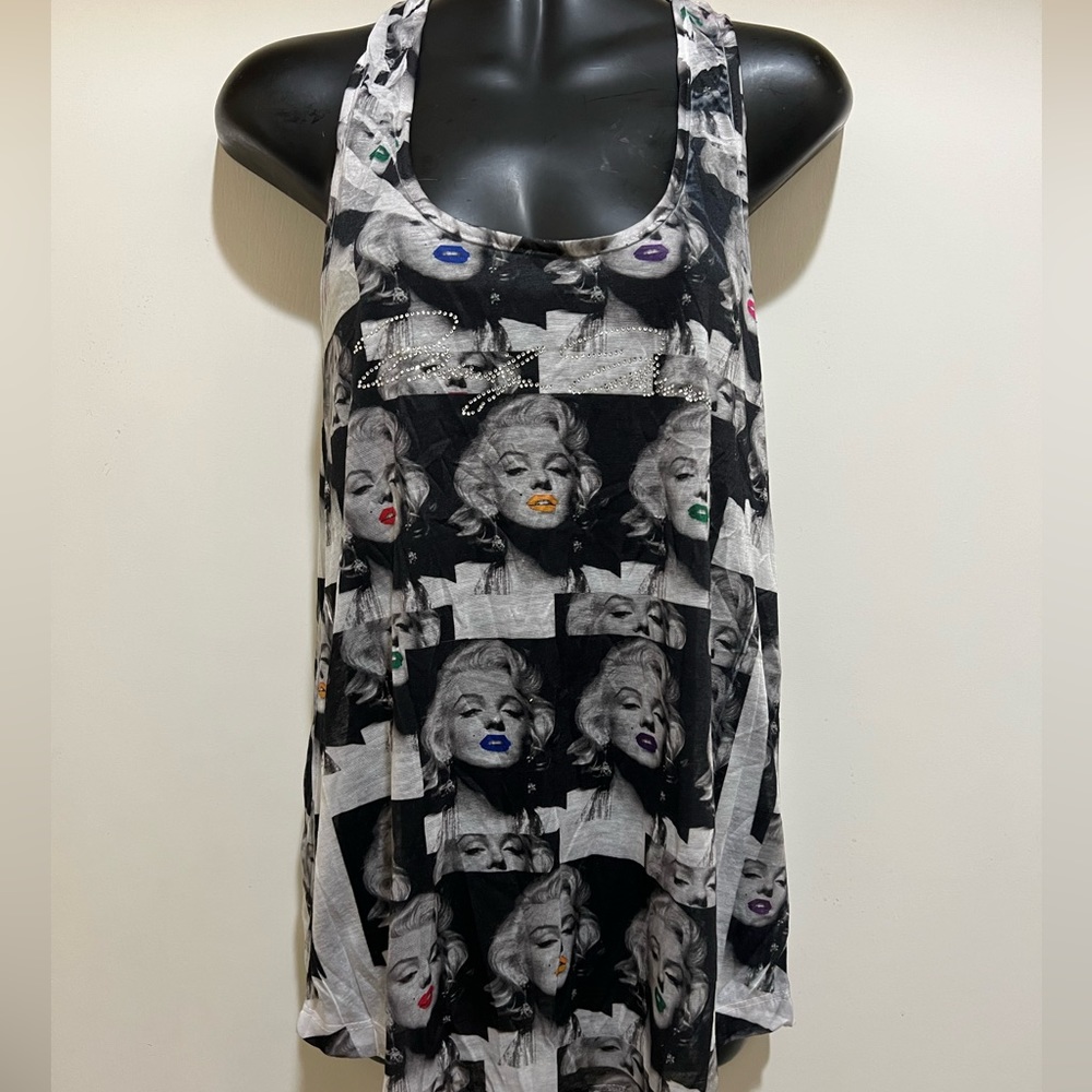 Marilyn Monroe Women's Catalyst Tank Top By BUZZ License, Vintage Top - New
